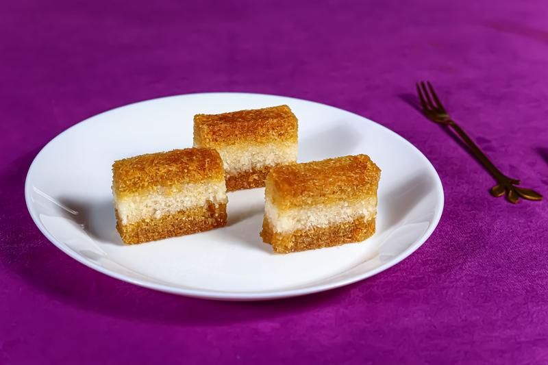 كنافه مشط جوز هند